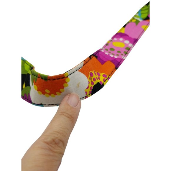 Vera Bradley Purse Va Va Bloom Colorful Floral Print Fabric Quilted Cross Body - Picture 13 of 15